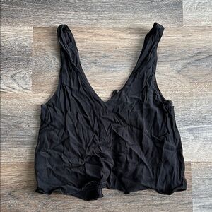 (8) Aritzia Wilfred Black Sleeveless Top